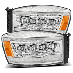 AlphaRex LED Projector Headlights in Chrome - 880537