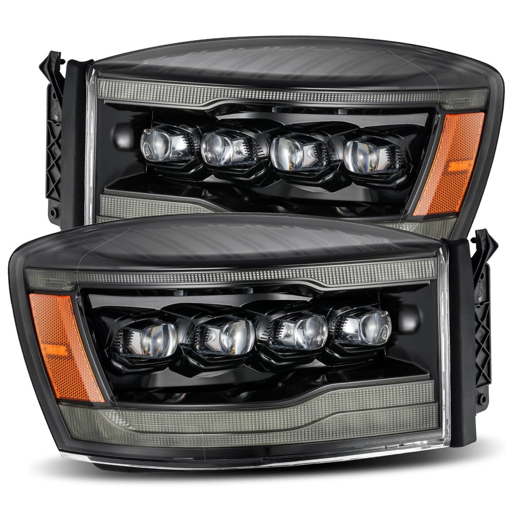 AlphaRex LED Projector Headlights in Alpha-Black - 880538