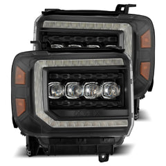 AlphaRex LED Projector Headlights in Black - 880617