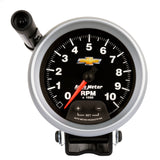 3-3/4" PEDESTAL TACHOMETER, 0-10,000 RPM, CHEVY GOLD BOWTIE