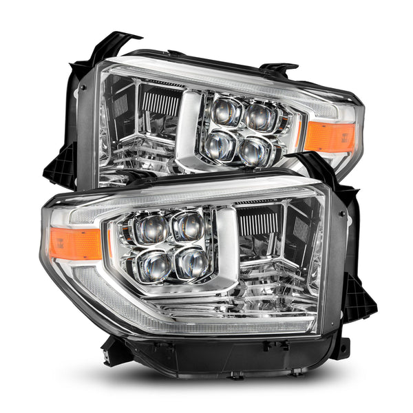 AlphaRex Projector Headlights Chrome — 2014-2021 Toyota Tundra (880831)