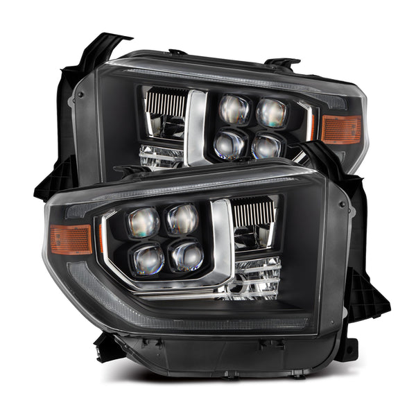 AlphaRex Projector Headlights Black — 2014-2021 Toyota Tundra (880833)