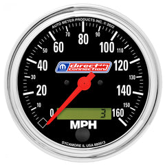 AutoMeter 3-3/8" Speedo, 160 MPH, IN-Dash, Lcd, Elec, Mopar Direct Connection