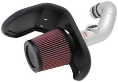 K&N Admission d'air performance Typhoon, argent — 2012 Chevy Sonic 1.4L