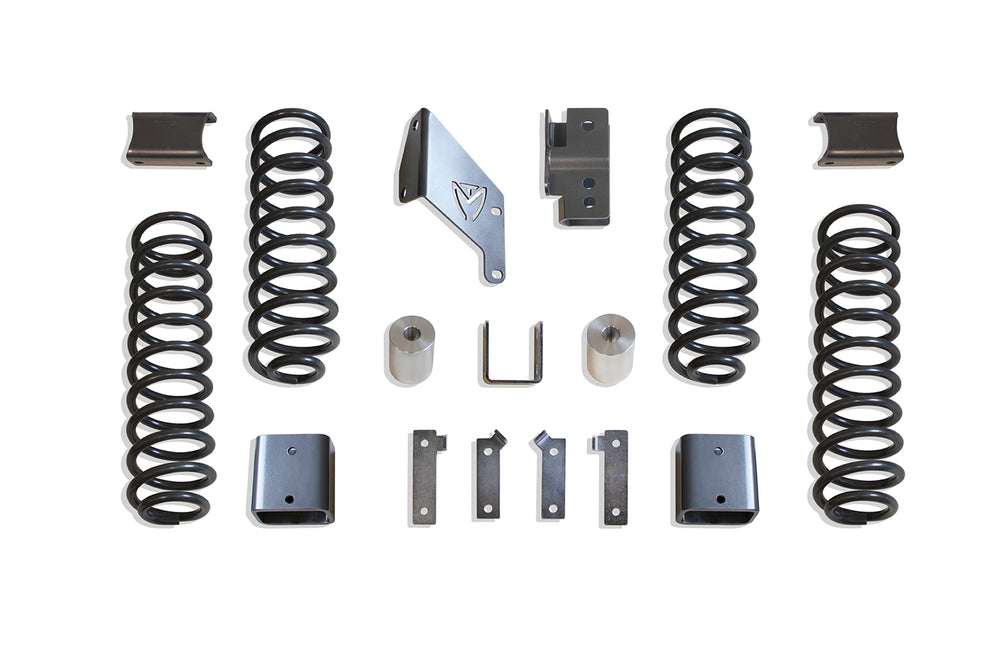 MaxTrac Suspension 3" Lift Kit (No Shocks) — 2007-2018 Jeep Wrangler; 2018 Jeep Wrangler JK