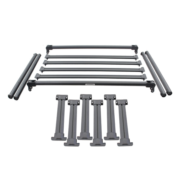 Go Rhino Support XRS Overland Xtreme 15-22 Chevrolet/GMC Colorado/Canyon - boîte 1 (nécessite 5951000T-02) - noir