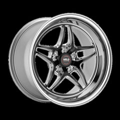 Weld S81 17x10 / 5x112 7.3BS / 3.18ID embase moyenne - noir