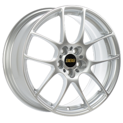 BBS Roue RF 18x9 5x120 ET47 PFS - argent Diamond - PFS/agrafe 82mm requis
