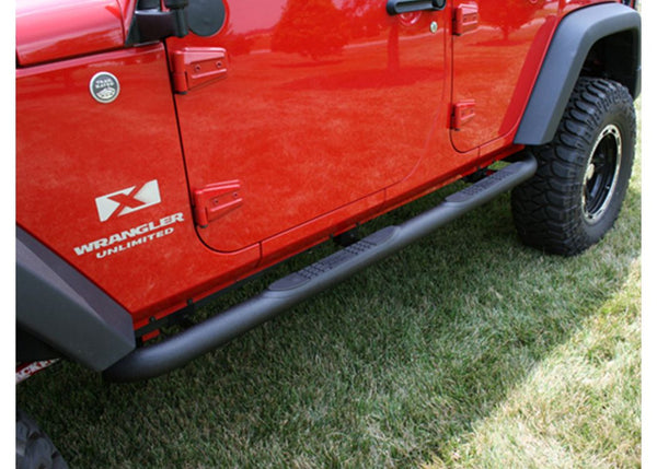 Rugged Ridge Nerf Bars — 2007-2018 Jeep Wrangler JK (OMI11591.06)