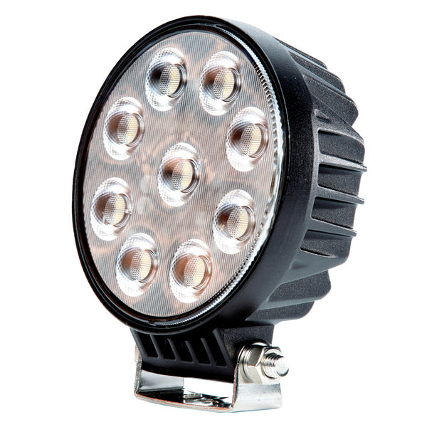 Brightsource Work Light 4in Round E-Mark 36W Flood Pattern
