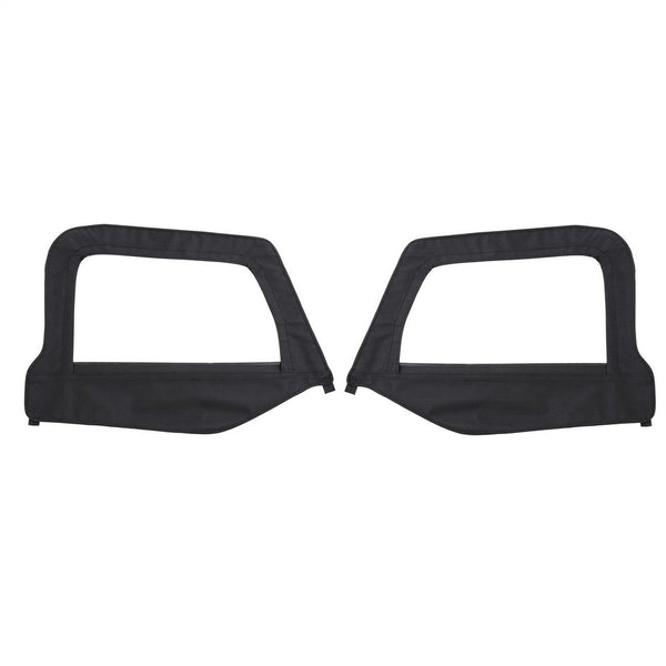 Smittybilt 1997-2006 Wrangler TJ/Lj Replacement Upper Door Skins Only - Black Diamond