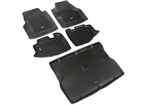 Rugged Ridge Floor Liners — 1997-2006 Jeep Wrangler TJ (TJ)