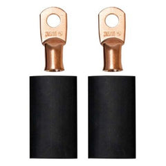 Moroso Ensemble de cosses de câble de batterie à sertir/souder pour fil calibre 2, goujon de 5/16 po de diam. (paquet de 2)