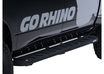 Go Rhino 2015-2019 Silverado/Sierra 2500Hd/3500Hd Crew Cab Rb10 Running Boards Txtd Black