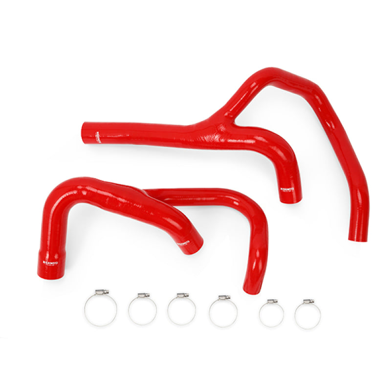 Mishimoto Ensemble de durites de radiateur en silicone 13-14 Dodge Ram 6.7L Cummins - rouge