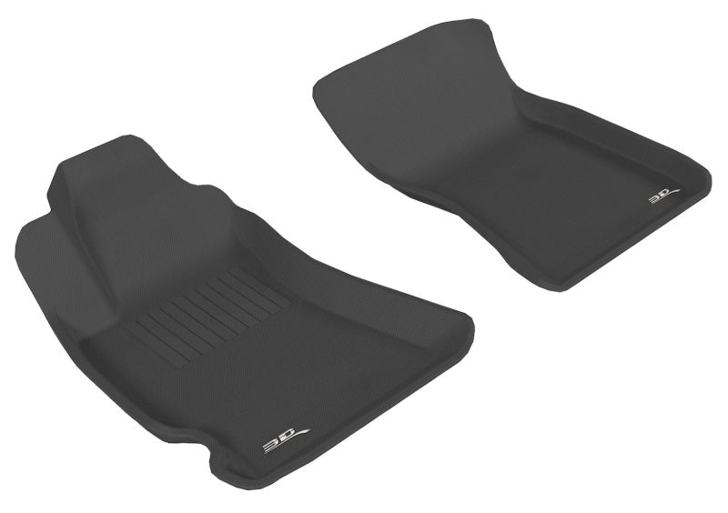3D MAXpider Tapis de sol de 1re rangée Kagu 2009-2013 Subaru Forester - noir