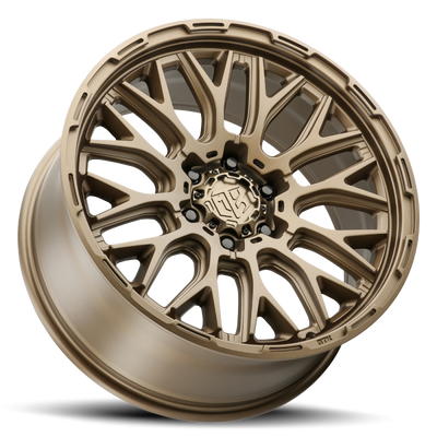 MTX Roue Typhoon 20x9 po / 6x139.7 / déport 18mm / alésage 106.1mm - bronze