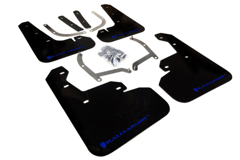 Rally Armor Garde-boue UR 17-23 Subaru Impreza 4D/5D - noir avec logo bleu