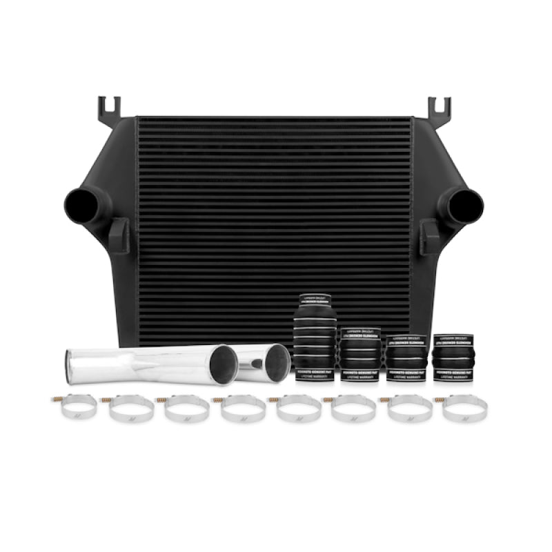 Mishimoto Ensemble de refroidisseur intermédiaire avec tuyaux 07.5-09 Dodge 6.7L Cummins (noir)