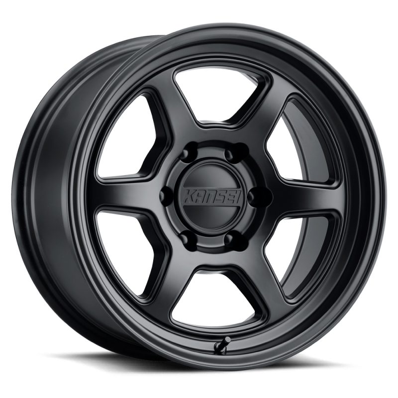 Kansei K14MB Roku 17x8.5in / 6x139.7 BP / -10mm Offset / 106.1mm  Bore - Matte Black