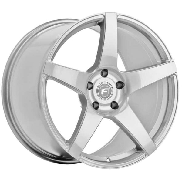 Forgestar Roue CF5 19x9 / 5x114.3 / ET35 / espacement arrière 6.4 po - argent brillant