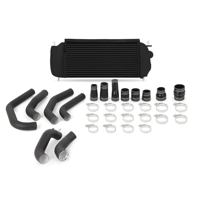 Mishimoto Ensemble de refroidisseur intermédiaire performance noir avec tuyaux noirs 15-17 Ford F-150 2.7L EcoBoost
