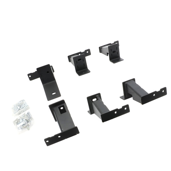 Go Rhino 16C Tacoma Dbl Cab Frame Slider (Mounting Brackets Only) Textured Black