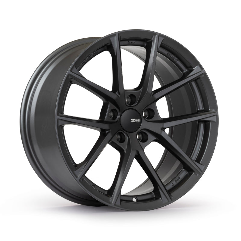 Enkei Roue HELIX 19x8.5 5x114.3, déport 40mm alésage 72.6mm - gris métal