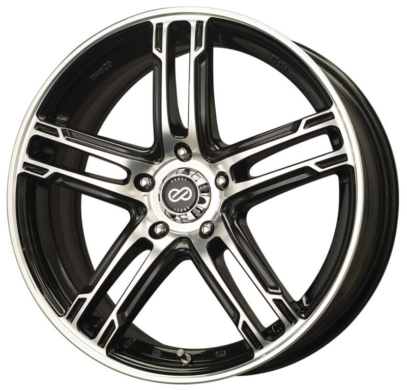 Enkei Roue FD-05 16x7 5x100 déport 387mm diamètre d'alésage 72.6 - noir usiné