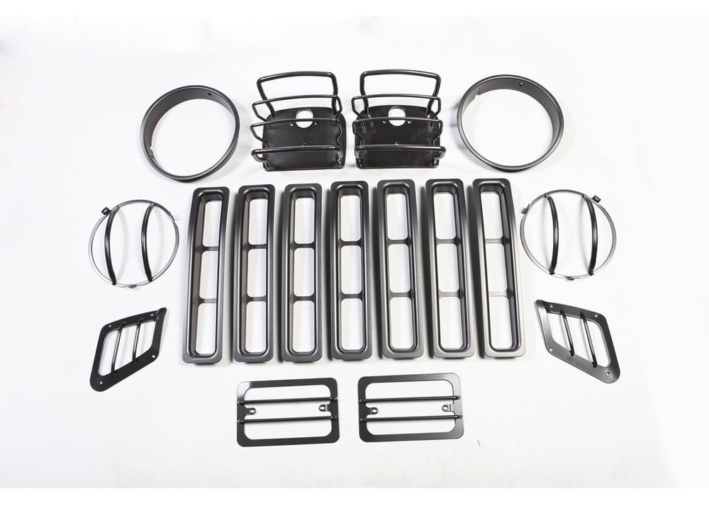 Rugged Ridge Light Guards — 1997-2006 Jeep Wrangler (12495.03)