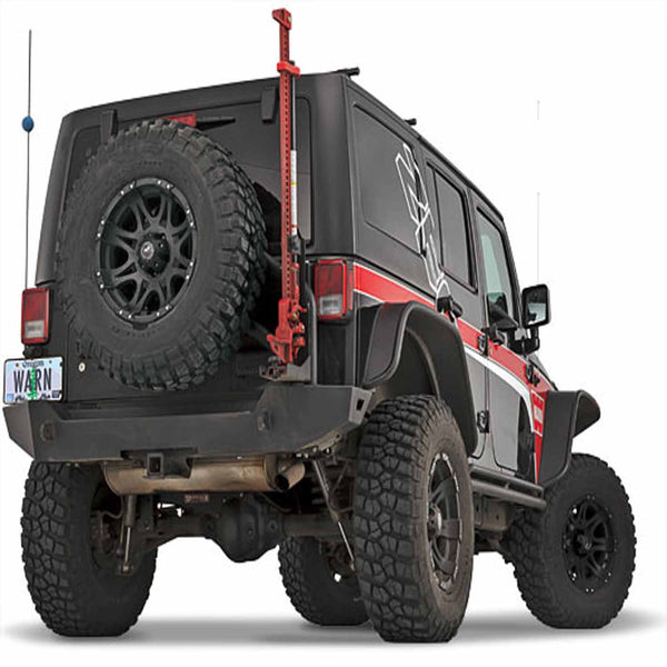 Warn Off-Road Jack Mount for Jeep Wrangler JK Tire Carrier