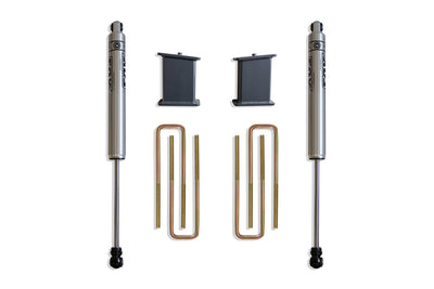 MaxTrac Boîte de composants pour ensemble de rehaussement — ensemble en boîte de rehaussement arrière de 5 po avec amortisseurs FOX (901355F)