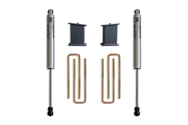 MaxTrac Boîte de composants pour ensemble de rehaussement — ensemble en boîte de rehaussement arrière de 5 po avec amortisseurs FOX (901355F)