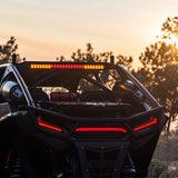 Rigid Industries Chase Rear Facing 27 Mode 5 Color Led Light Bar 28 Inch Surface Mount