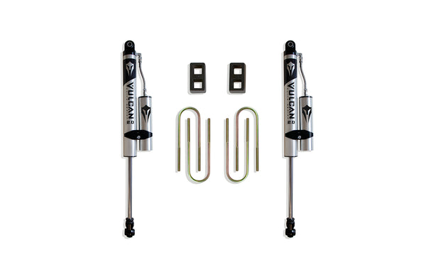 MaxTrac Component Box for Lift Kit — 2" Rear Lift Box Kit with Vulcan Reservoir Shocks — 2002-2008 Ram 1500 (902120VR)