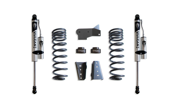 MaxTrac 4.5" Rear Lift Box Kit with Vulcan Reservoir Shocks — 2009-2024 Dodge/Ram 1500; 2019-2024 Ram 1500 Classic, 2WD (902445VR)