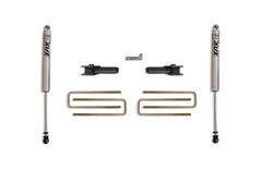 Component Box for MaxTrac 4.5" Lift Kit — 2" Rear Lift Box Kit w/ FOX Shocks — 2015-2020 Ford F-150, 2WD (903220F)