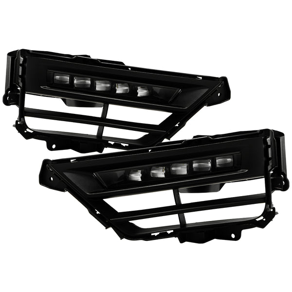 Spyder OEM Full LED Fog Lights w/ Switch - Clear — 2020-2022 Honda CR-V (9051210)