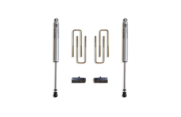 MaxTrac 2" Rear Lift Box Kit with Fox Shocks — Black Powdercoat, 2WD (905320F)