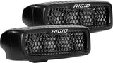 Rigid Industries Srq Series Pro Spot Diffused Midnight Surface Mount | Pair