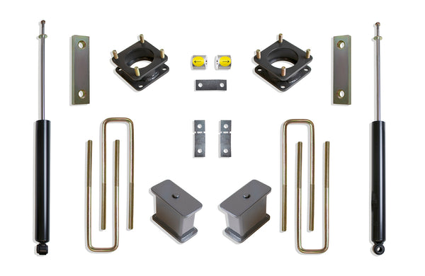 MaxTrac Suspension 4" Lift Kit — 2007-2021 Toyota Tundra, 2WD