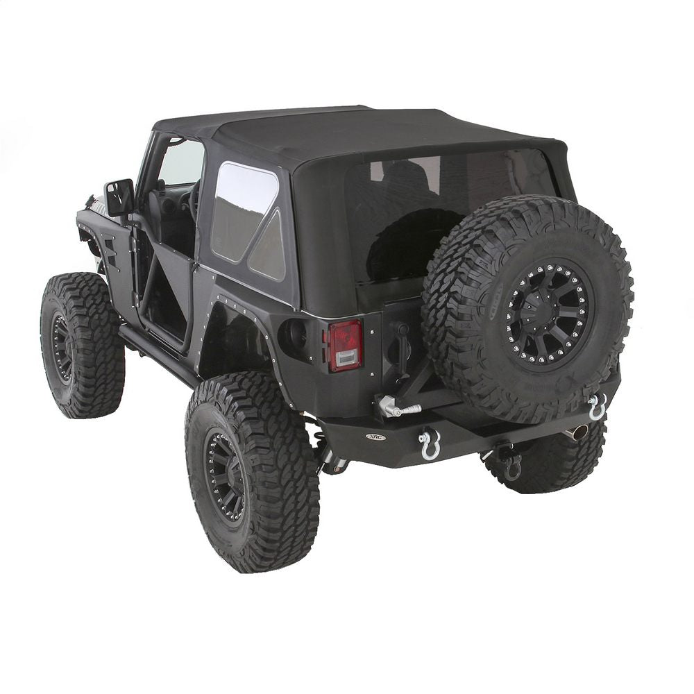 Smittybilt Supérieur de souple — 2007-2009 Jeep Wrangler — Noir (9070235)