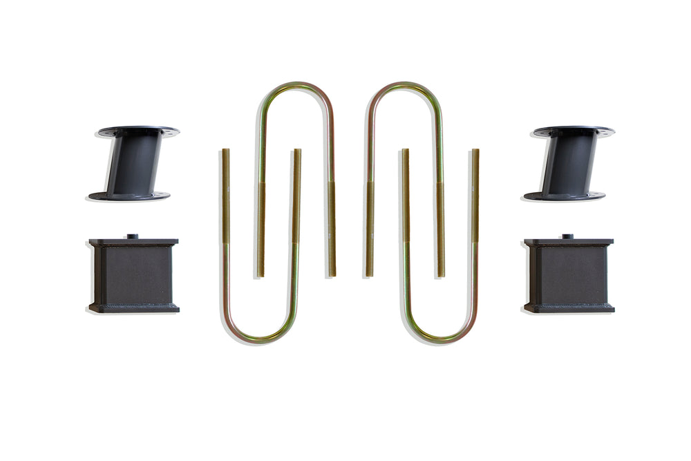 Component Box for MaxTrac 5.5" Rear Lift Kit — Grey Powdercoat — Factory Rear Air Ride — 2013-2024 Ram 3500, 4WD (907355A)