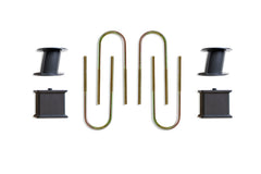 Component Box for MaxTrac 5.5" Rear Lift Kit — Grey Powdercoat — Factory Rear Air Ride — 2013-2024 Ram 3500, 4WD (907355A)