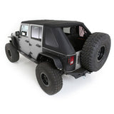 Smittybilt 2007-2018 Wrangler Jk 2Dr Bowless Combo Top Kit with Tinted Windows/Black Diamond