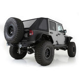 Smittybilt 2007-2018 Wrangler 4Dr Bowless Combo Top Kit with Tinted Windows/Black Diamond