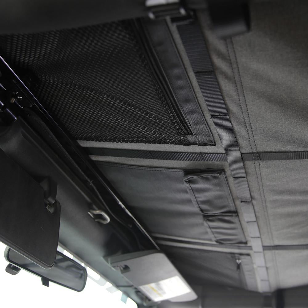 Smittybilt 2007-2018 Wrangler JK 2Dr Bowless Combo Top Kit with Tinted Windows/Black Diamond