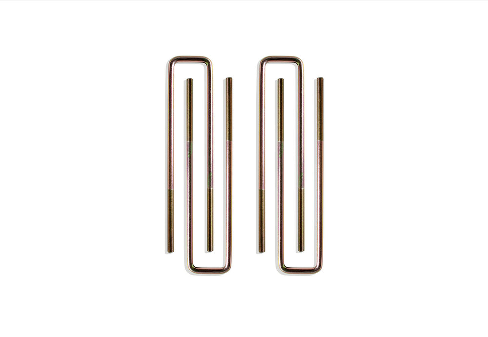 Maxtrac Suspension 2007-2023 Silverado/Sierra 1500/2019-2022 Ld/Ltd 2/4WD Square Ubolts For 68" Blocks (Pair)