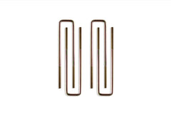 Maxtrac Suspension 2007-2023 Silverado/Sierra 1500/2019-2022 Ld/Ltd 2/4WD Square Ubolts For 68" Blocks (Pair)