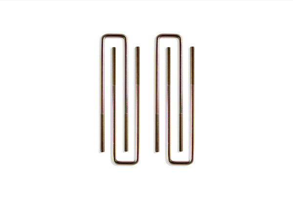 Maxtrac Suspension 2007-2023 Silverado/Sierra 1500/2019-2022 Ld/Ltd 2/4WD Square Ubolts For 68" Blocks (Pair)